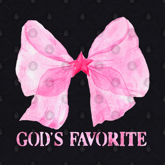 God’s Favorite -  Cute Coquette Bow by Savvycraftycute